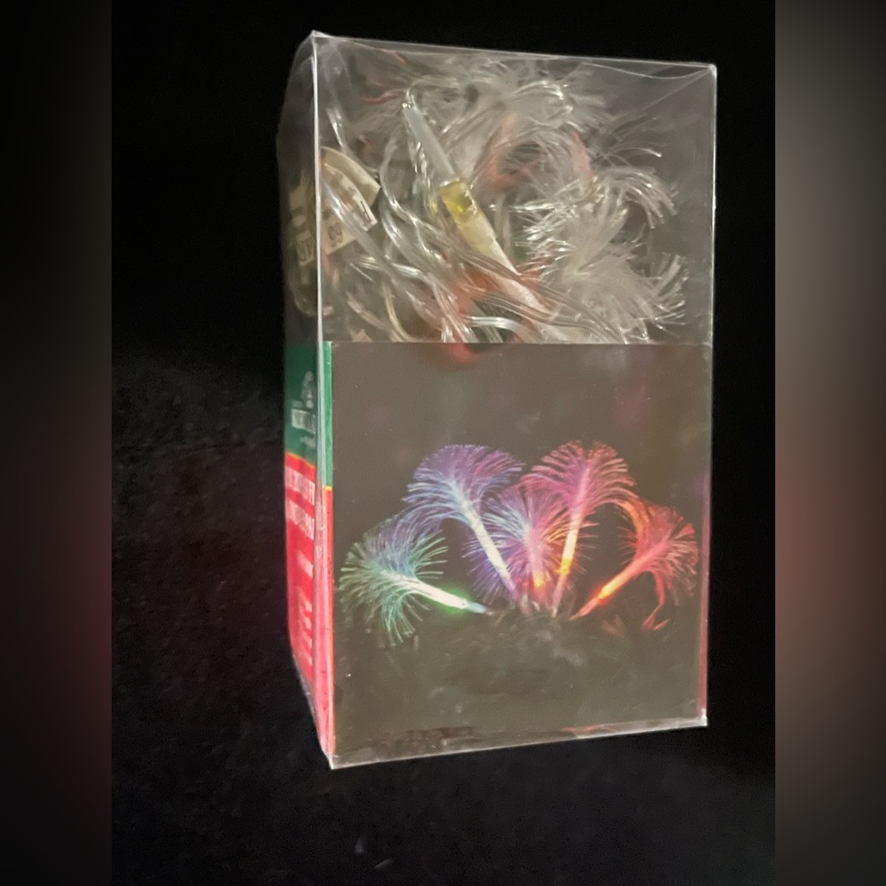 Fibre Optic Bundle Party Light 20 Led Pieces by Kurt S. Adler NWOT